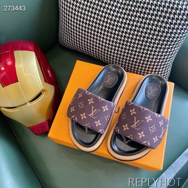 루이비통 2021 풀 필로우 컴포트 뮬 샌들