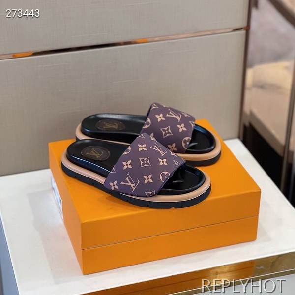 루이비통 2021 풀 필로우 컴포트 뮬 샌들