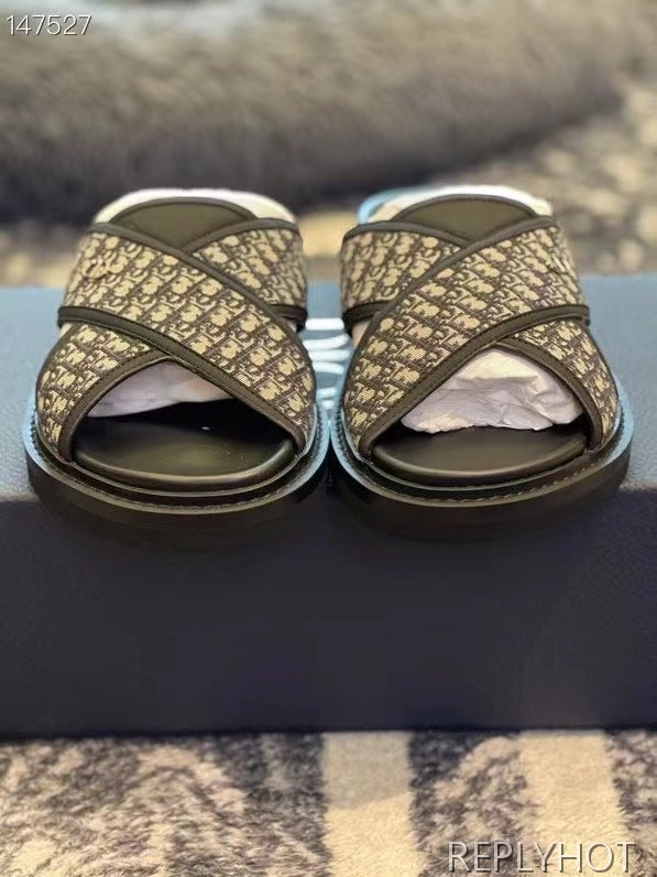 디올 2021 x 스트랩 오블리크 샌들