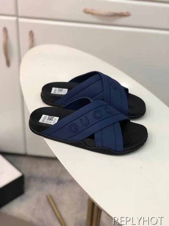 구찌 2021 X 로고 스트랩 샌들