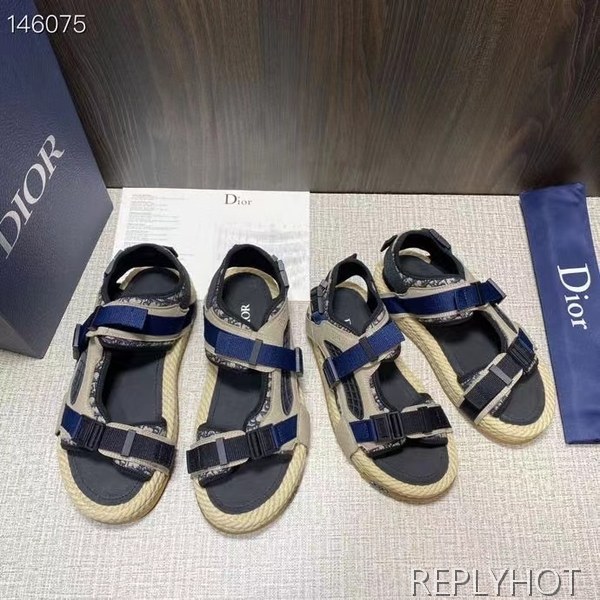 디올 2021 오블리크 아틀라스 샌들