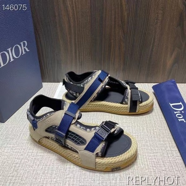 디올 2021 오블리크 아틀라스 샌들