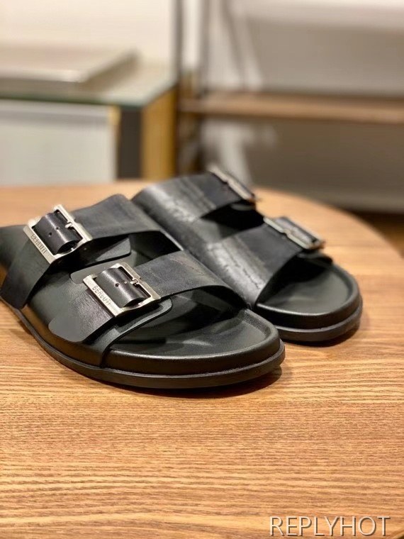 벨루티 2021 스크리토 더블 스트랩 샌들