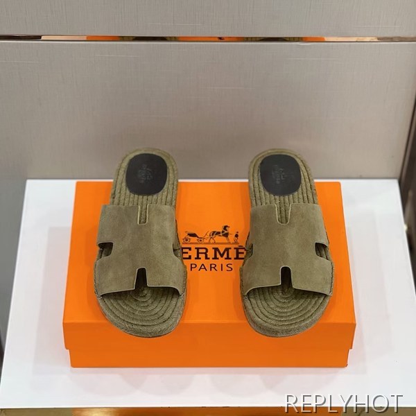 에르메스 2021 안티구아 에스파듀 샌들