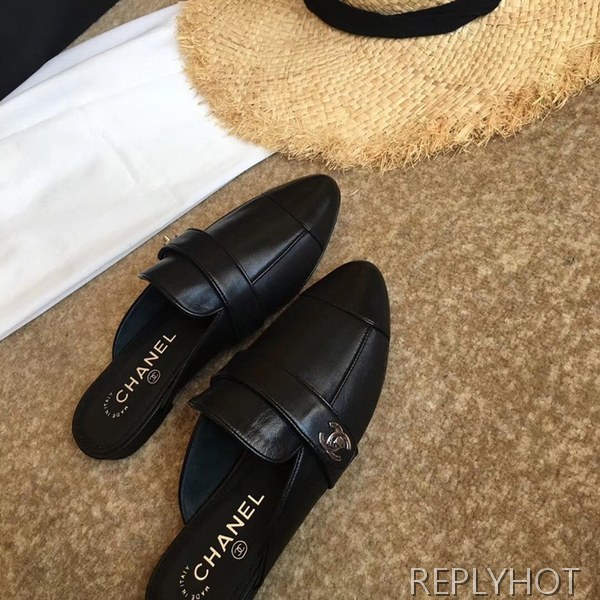 19신상 샤넬 슬리퍼 블랙 2110