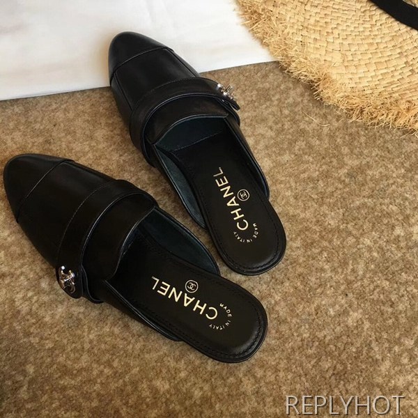 19신상 샤넬 슬리퍼 블랙 2110