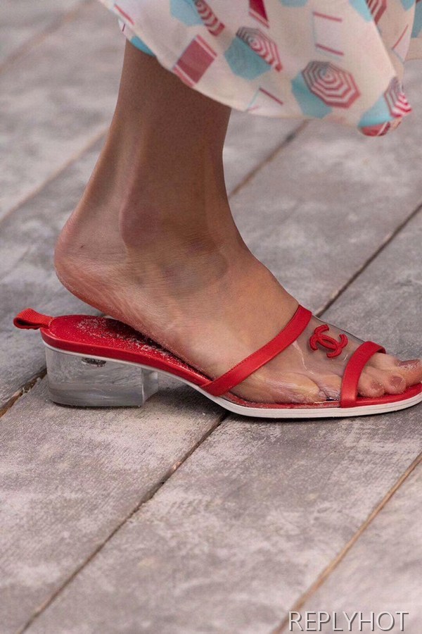 19 샤넬 투명 슬리퍼 6컬러