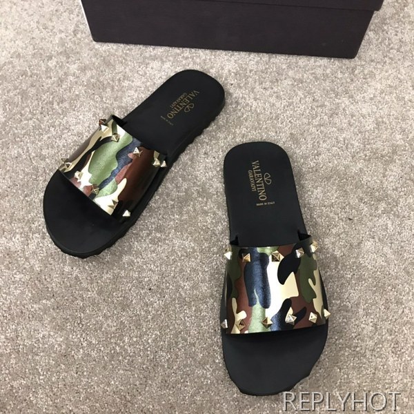 Valentino 발렌티노 슬리퍼 비치샌들