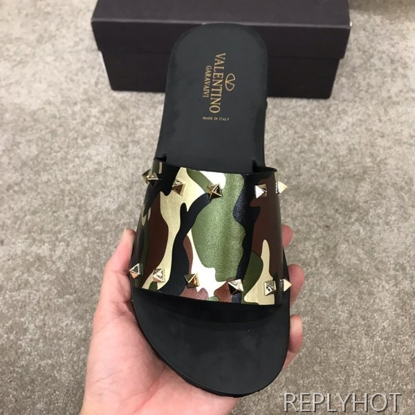 Valentino 발렌티노 슬리퍼 비치샌들