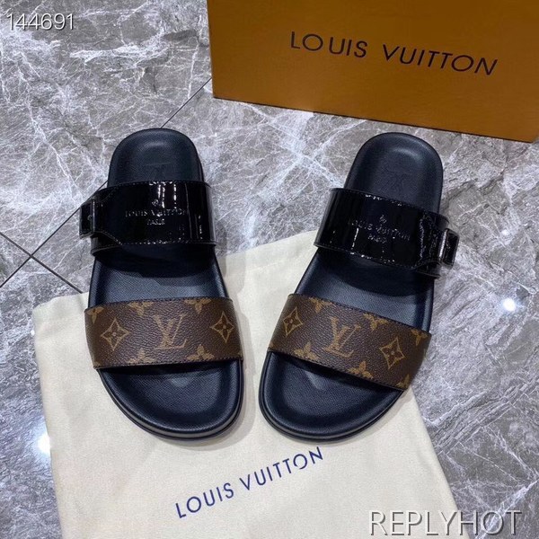 루이비통 2020 선베스 플랫 브라운모노그램 샌들