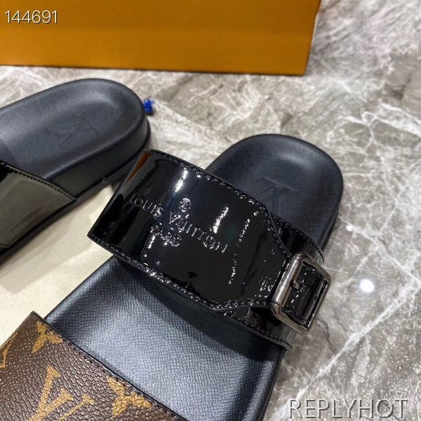 루이비통 2020 선베스 플랫 브라운모노그램 샌들