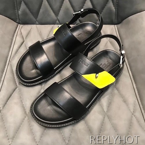 Fendi 2020 Mens Leather Sandal