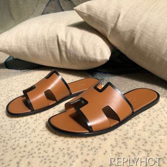 Hermes 2020 Mens Leather Slipper