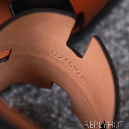 Hermes 2020 Mens Epsom Leather Slipper