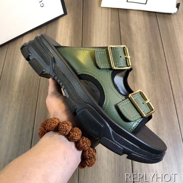 구찌 2020 더블버클 스트랩 샌들