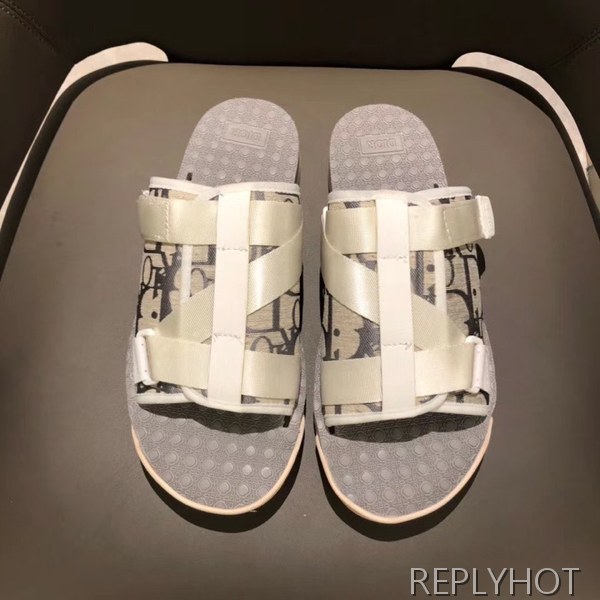 디올 2020 오블리크 아이보리컬러 샌들