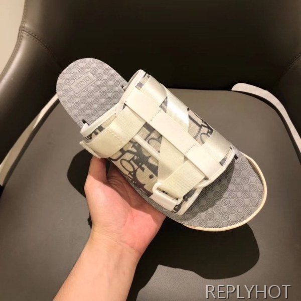 디올 2020 오블리크 아이보리컬러 샌들