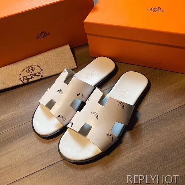 에르메스 2020 홀스프린팅 이즈미르샌들