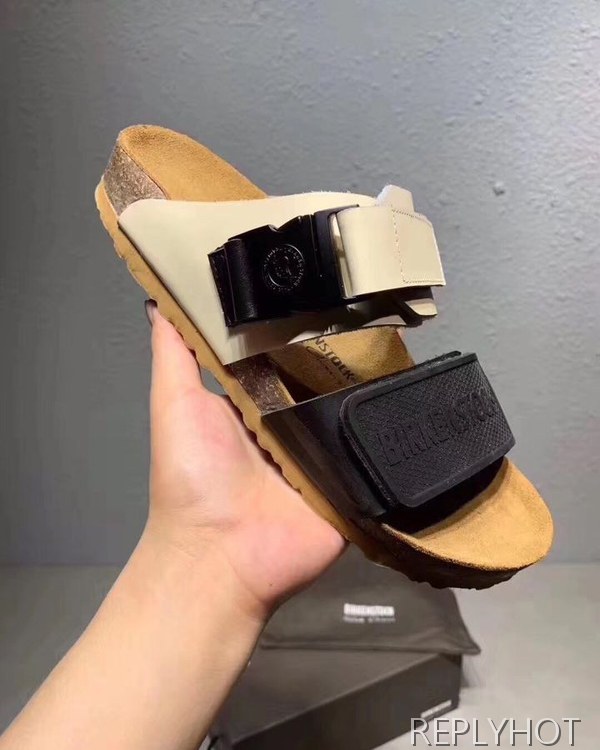 릭오웬스 x 버켄스탁 아리조나 투톤 샌들 ?