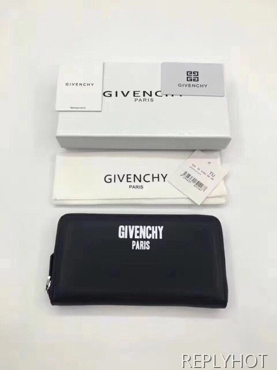 지방시 2020 남성용 레더 장지갑 GIVW0008,Size(19cm),블랙