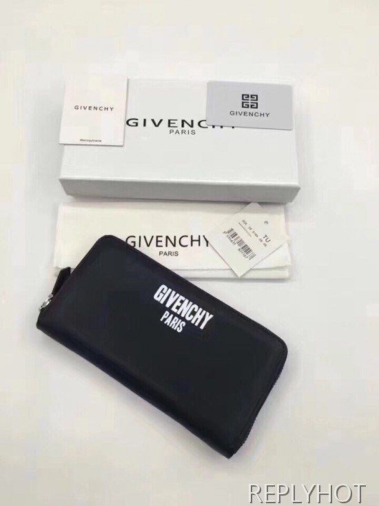 지방시 2020 남성용 레더 장지갑 GIVW0008,Size(19cm),블랙