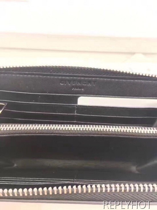 지방시 2020 남성용 레더 장지갑 GIVW0008,Size(19cm),블랙