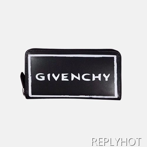 지방시 2020 남성용 레더 장지갑 GIVW0006,Size(19cm),블랙