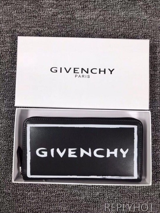 지방시 2020 남성용 레더 장지갑 GIVW0006,Size(19cm),블랙