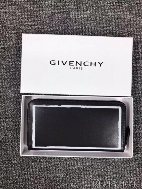 지방시 2020 남성용 레더 장지갑 GIVW0006,Size(19cm),블랙