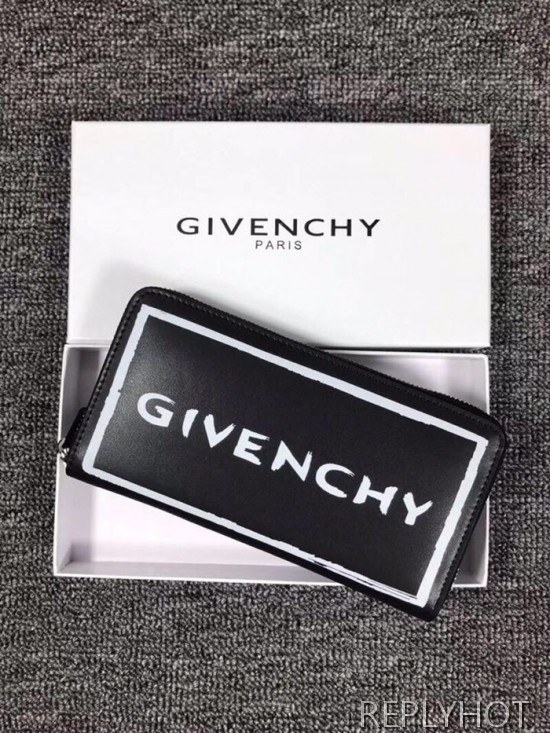 지방시 2020 남성용 레더 장지갑 GIVW0006,Size(19cm),블랙