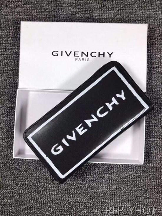 지방시 2020 남성용 레더 장지갑 GIVW0006,Size(19cm),블랙