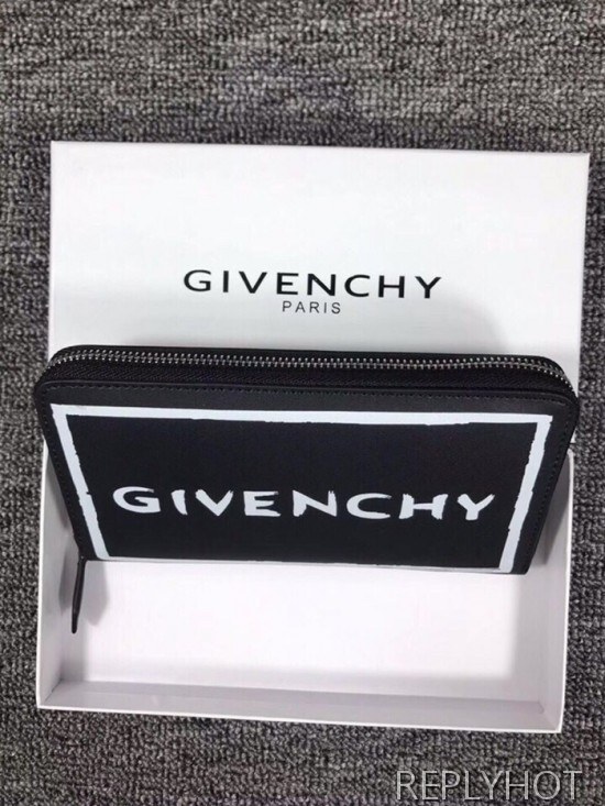 지방시 2020 남성용 레더 장지갑 GIVW0006,Size(19cm),블랙