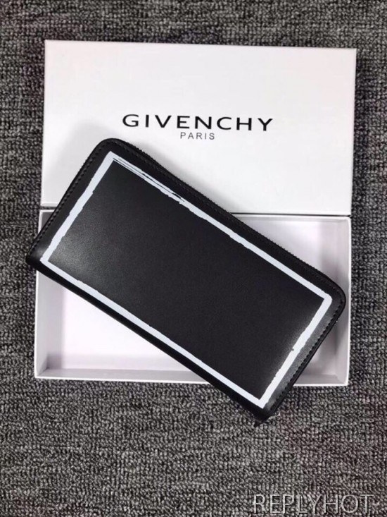 지방시 2020 남성용 레더 장지갑 GIVW0006,Size(19cm),블랙