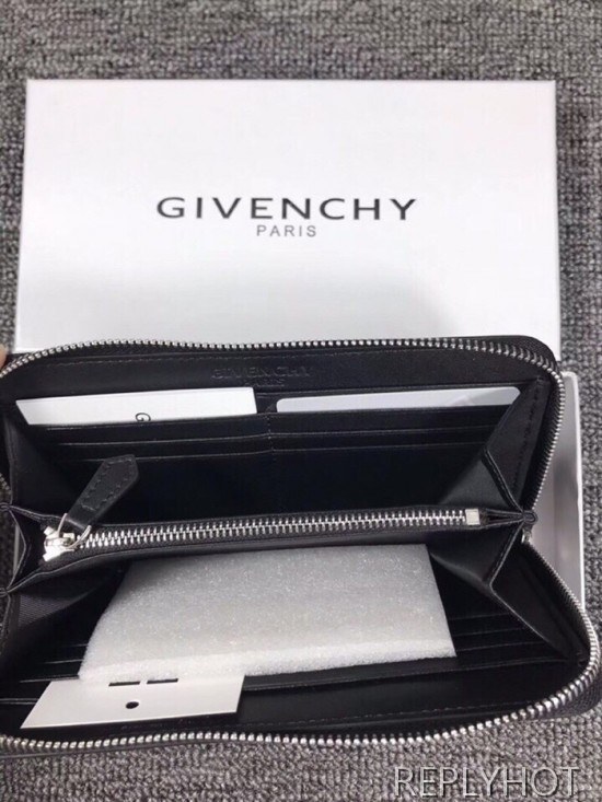 지방시 2020 남성용 레더 장지갑 GIVW0006,Size(19cm),블랙