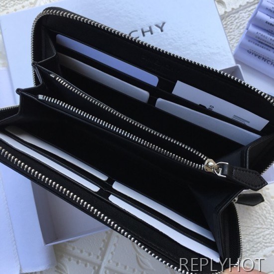 지방시 2020 남성용 레더 장지갑 GIVW0005,Size(19cm),블랙