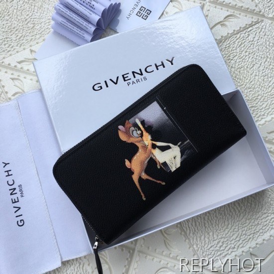 지방시 2020 남성용 레더 장지갑 GIVW0005,Size(19cm),블랙