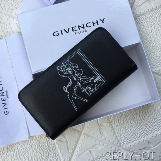 지방시 2020 남성용 레더 장지갑 GIVW0004,Size(19cm),블랙