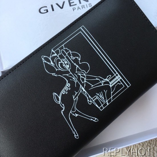 지방시 2020 남성용 레더 장지갑 GIVW0004,Size(19cm),블랙