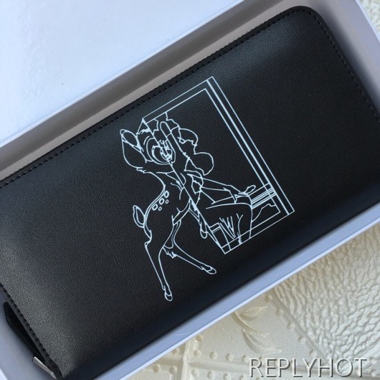 지방시 2020 남성용 레더 장지갑 GIVW0004,Size(19cm),블랙