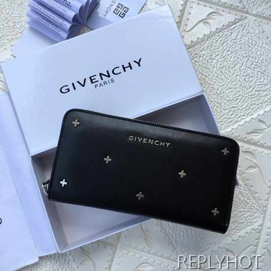 지방시 2020 남성용 레더 장지갑 GIVW0003,Size(19cm),블랙