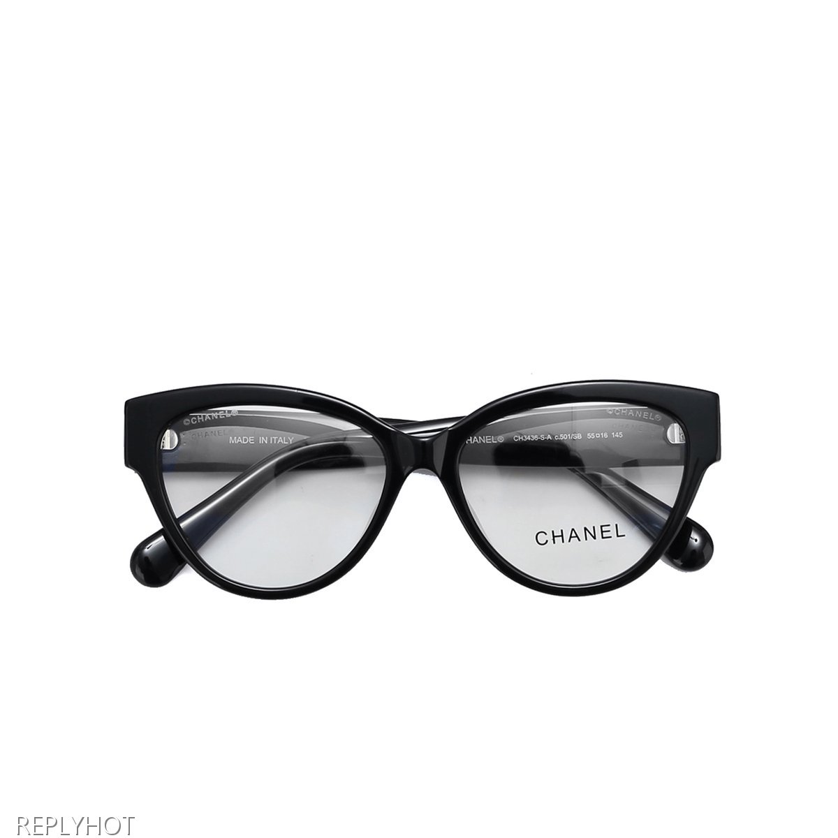 샤넬하트3436안경(블랙)