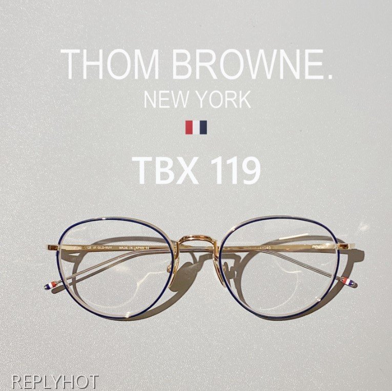 톰브라운 119 골드 안경