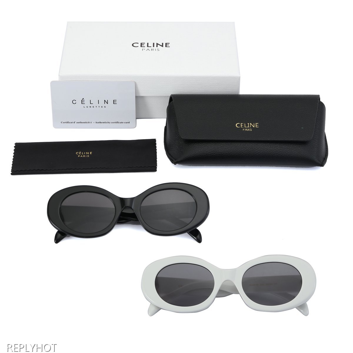 셀린느 트리오페 01 선글라스(화이트)