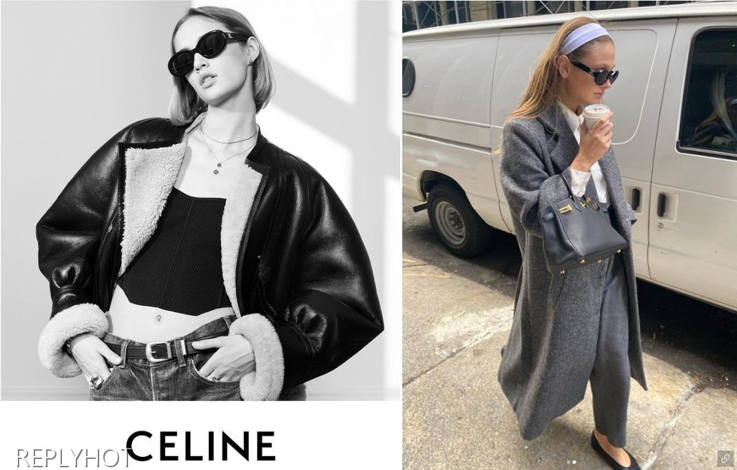 셀린느 트리오페 01 선글라스(블랙)