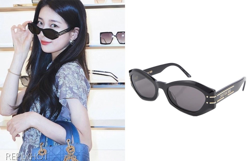 디올 버터플라이 B1U 선글라스(블랙)