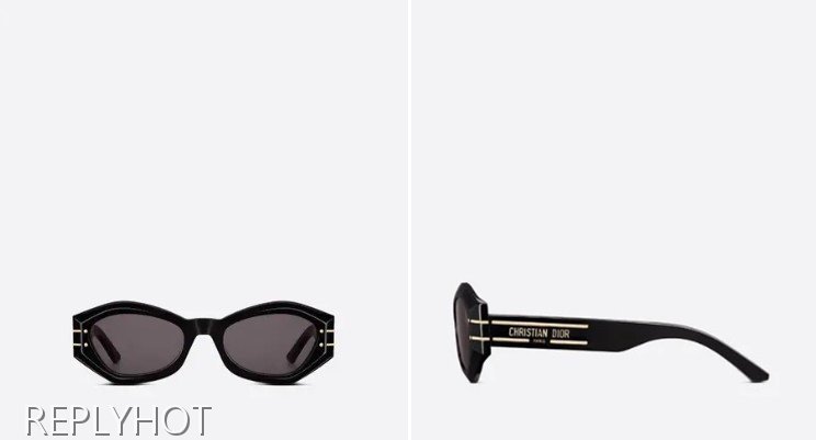 디올 버터플라이 B1U 선글라스(블랙)