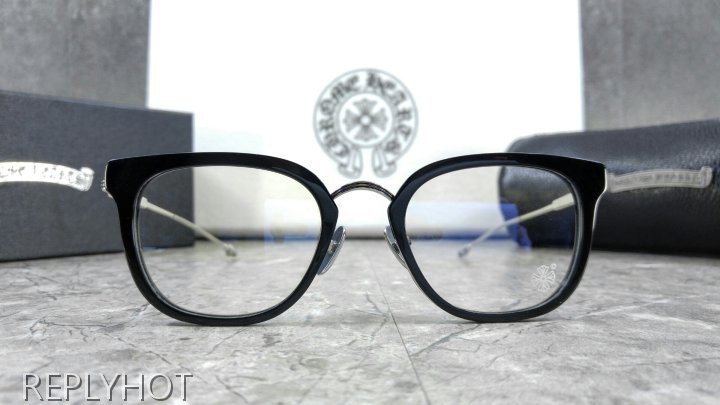 2021 CHROME HEARTS 크롬하츠 NO.3-인피니티 IN-901 검정 티타늄 메탈 콤비 안경테