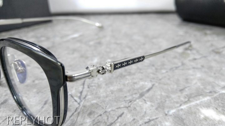 2021 CHROME HEARTS 크롬하츠 NO.3-인피니티 IN-901 검정 티타늄 메탈 콤비 안경테