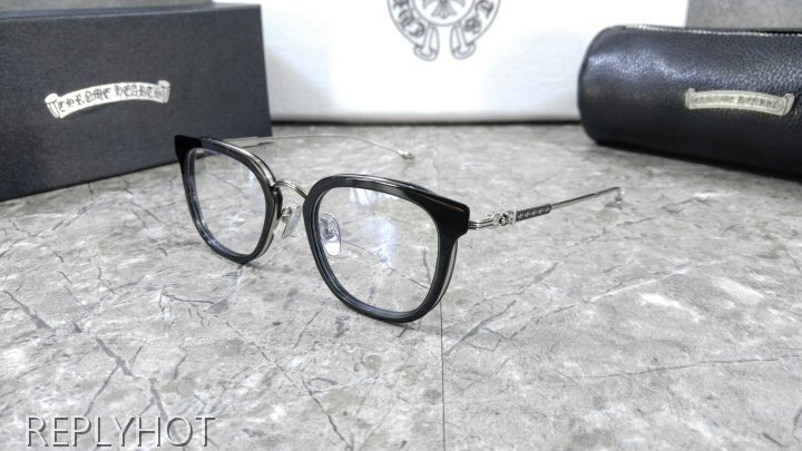 2021 CHROME HEARTS 크롬하츠 NO.3-인피니티 IN-901 검정 티타늄 메탈 콤비 안경테