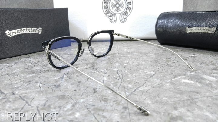 2021 CHROME HEARTS 크롬하츠 NO.3-인피니티 IN-901 검정 티타늄 메탈 콤비 안경테